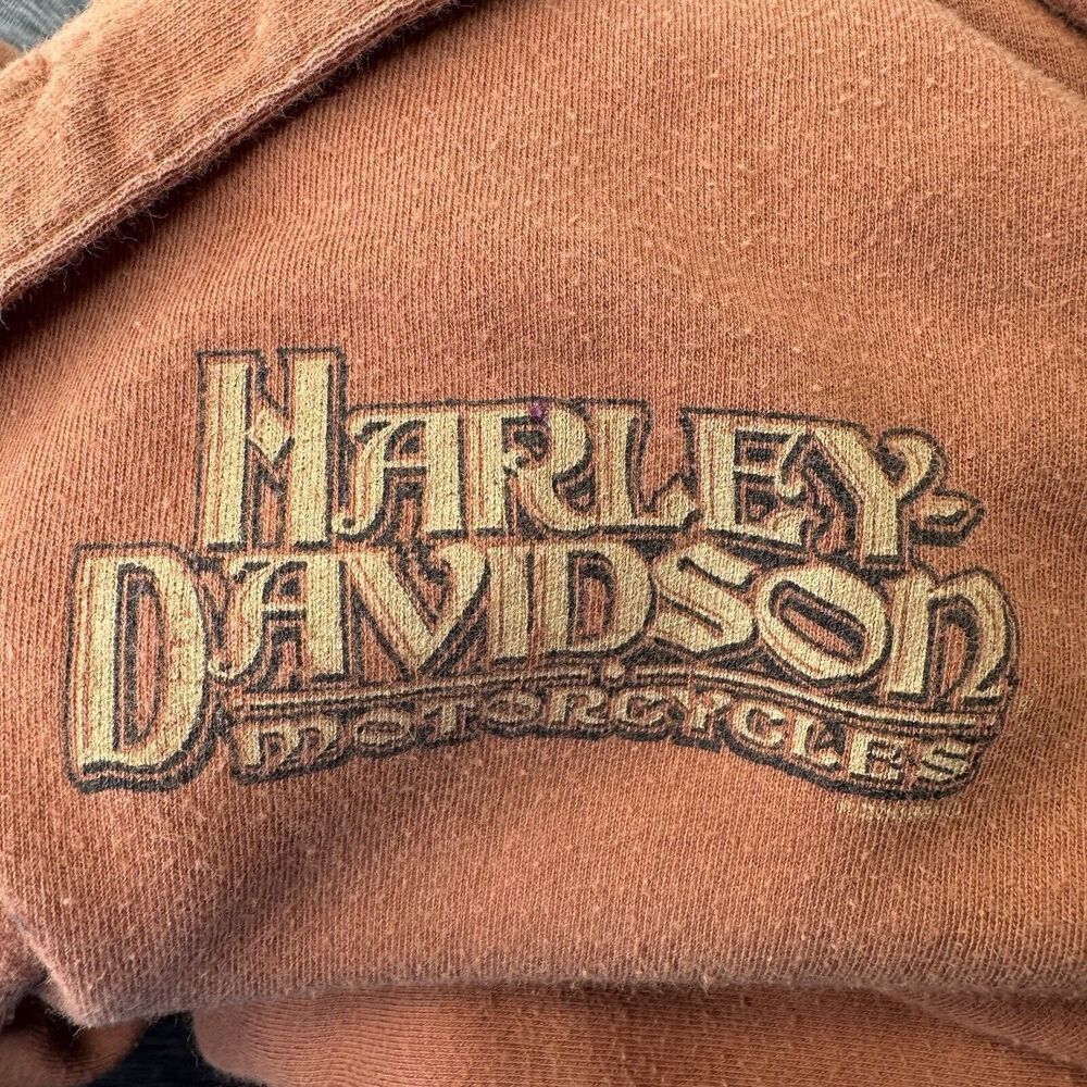 Harley Davidson Motorcycles Mens Size XL Long Sleeve‎ Polo Shirt 2008 Michigan - Picture 4 of 12